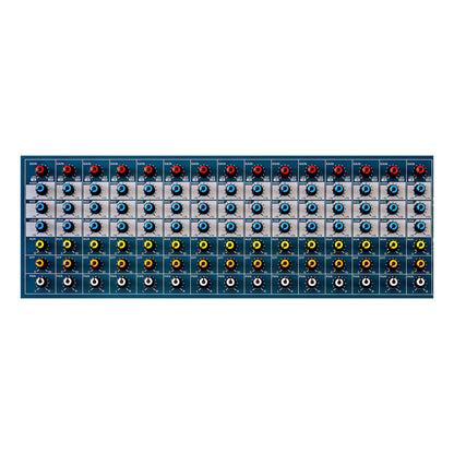 Mesa Som 16 Canais Interface Ksr Km1602 + 2 Microfones Ks58 Bivolt