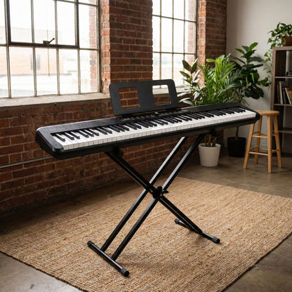 Piano Digital 88 Teclas 400 Estilo Sonata Sp1000 Estante Q2x Preto 127/220v