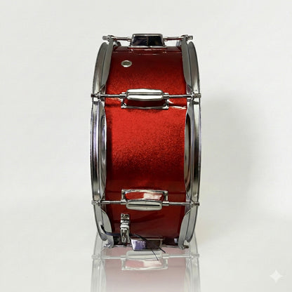 Caixa De Bateria 14 X 5,5 Tarol Sonata Solid Basswood Vermelho