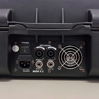 Mesa Amplificada Com Microfone Duplo Sem Fio Ksr Pro Kmp1600 127v