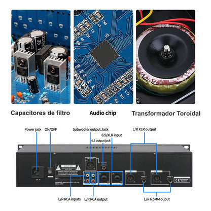 Equalizador Digital Dsp 31 Bandas Espectro Profissional Ksr 110v