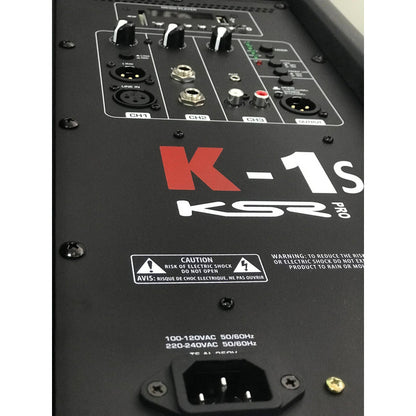 Caixa De Som Ativa 15 Polegadas Ksr Pro K1s 1000 Watts Rms - Preto