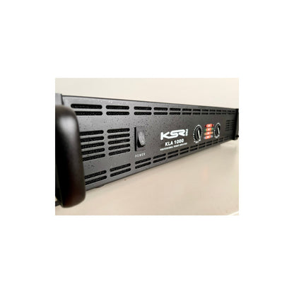 Potencia Som Profissional Kla 2000w Rms Ksr Kla1000 X2 Cross Preto 2000 W 220v