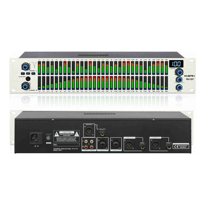 Equalizador Digital Dsp 31 Espectro Profissional Ksr 231 Si 110v