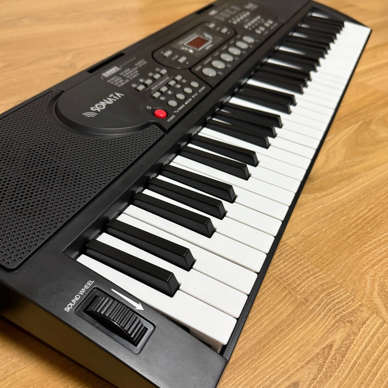 Teclado Musical Estudante Iniciante 61 Teclas Sonata Sk6000 127/220v Preto