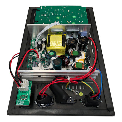 Amplificador Para Sub Ativador 1600w Classe D Asx Pro Audio Cor Preto Potência De Saída Rms 1600 W Bi-volt Chave