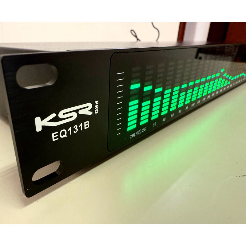 Analizador De Espectro Equalizador Digital Usb Ksr Pro Eq131