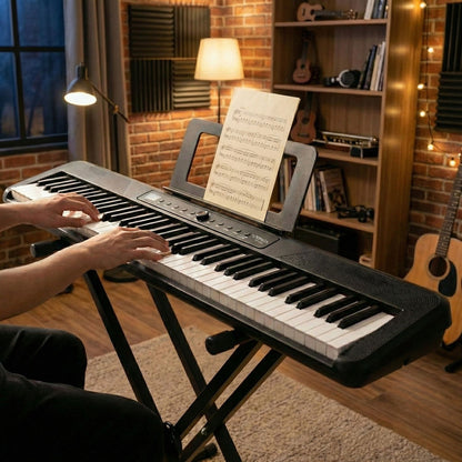 Piano Digital 88 Teclas 400 Estilo Sonata Sp1000 Estante Q2x Preto 127/220v