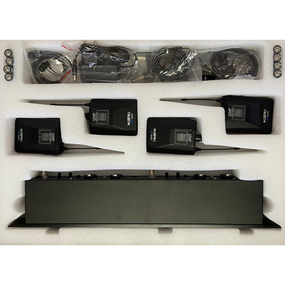Monitor De Palco Quadruplo Ponto Sem Fio In Ear Ksr Psm8000 127/220v Preto