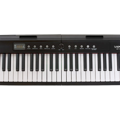 Piano Digital 88 Teclas 400 Estilo Sonata Sp1000 Estante Q2x Preto 127/220v