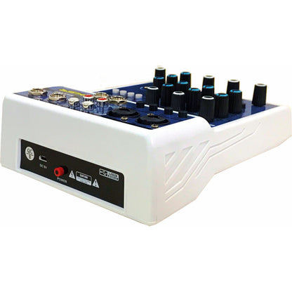 Kit Mesa De Som 4 Canais Ktl4 Ksr Interface 1 Microfone Ks58 127/220v