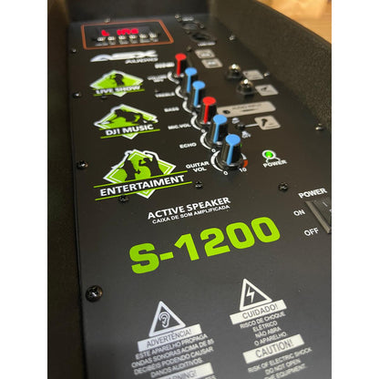 Caixa Ativa 12 Profissional Asx S1200 Usb 500w Rms Igual Ksr 127/220v