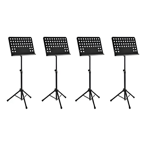 4 Estante Partitura Sonata Sm009 Suporte Maestro - P06 Preto