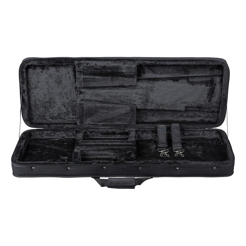 Case Para Guitarra Rígido Sonata Special Interior Em Pelúcia Cor Preto