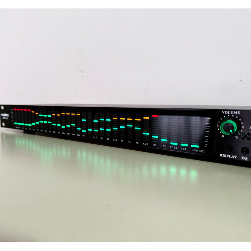 Analizador De Espectro Equalizador Digital Usb Ksr Pro Eq131