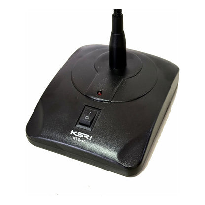 Microfone Gooseneck Condensador Mesa Reunião Ksr Pro Kts40 Preto