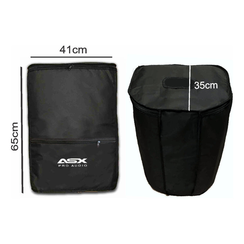 Capa Bag Caixa Ativa Asx S1200, Ksr Pro K812, K912 12  Pol. Preto