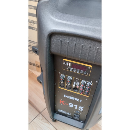 Caixa Ativa 15 Polegadas Profissional 700w Rms Ksr Pro K915 Preto 127/220v