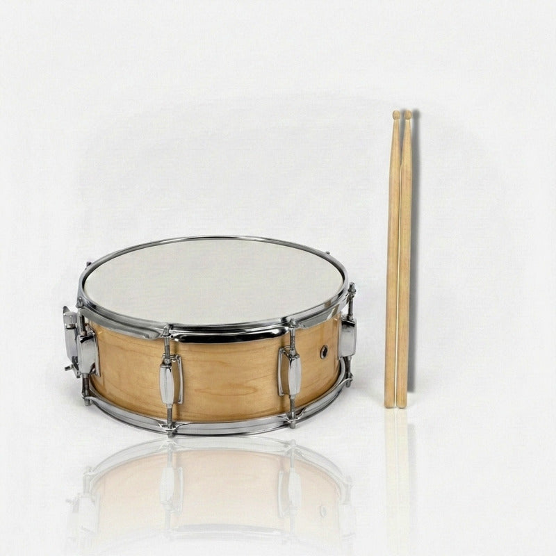 Caixa De Bateria 14 X 5,5 Tarol Sonata Solid Basswood Nude
