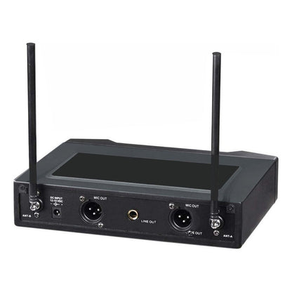Microfone Gooseneck Sem Fio De Mesa Reunião Ksr Km2c 96 Cns Preto