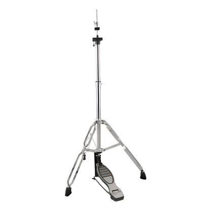 Maquina Chimbal Estante Hi Hat Pratos Bateria Sonata H22h Prateado