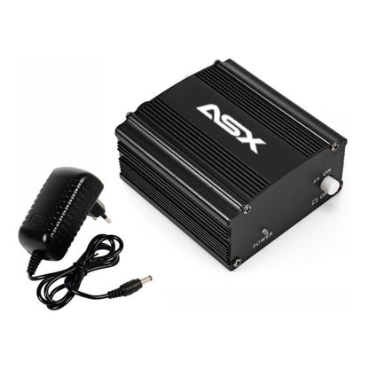 Phantom Power Asx Pro Fantom 48v + Fonte + Cabo Xlr - 220v 220v