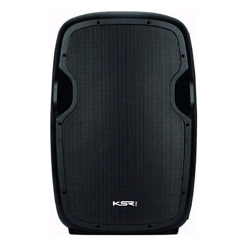 Caixa Ativa 15 Polegadas Ksr Ativa K815 500w Preto Com Mesa E Tripé 127/220v