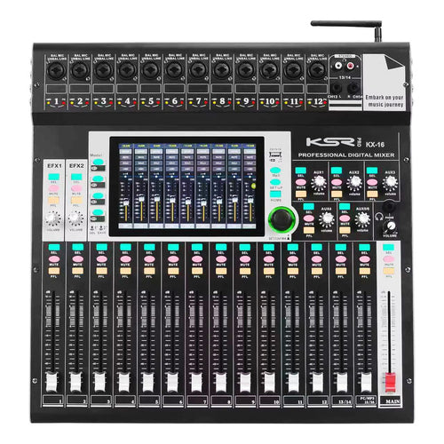 Mesa Digital 16 Canais Comp. Gate P Canal Lcd7 Ksr Pro Kx16 127/220v