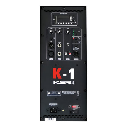Amplificador Ksr Pro Para Reposição Da Caixa Ativa K1 1000w Cor Preto Potência De Saída Rms 1 Kw Preto 1000 W 127/220v
