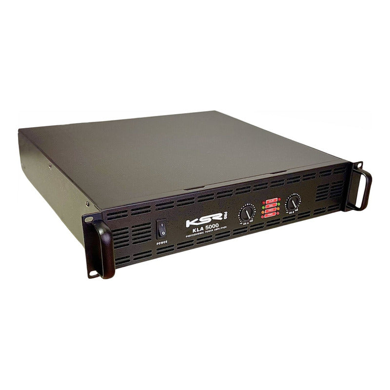 Potencia Som Profissional 4000w Rms Ksr Pro Kla5000 Cross Preto 4000 W 220v