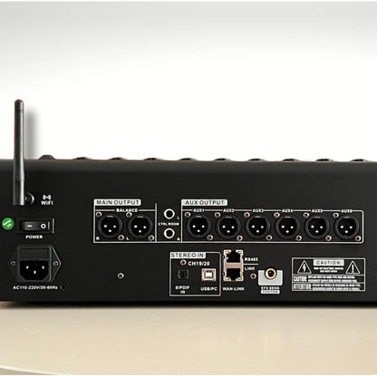 Mesa Digital 20 Canais Faders Motorizados Lcd7 Ksr Pro Kmd20 127/220v