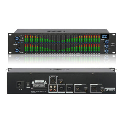 Equalizador Digital Dsp 31 Bandas Espectro Profissional Ksr 110v