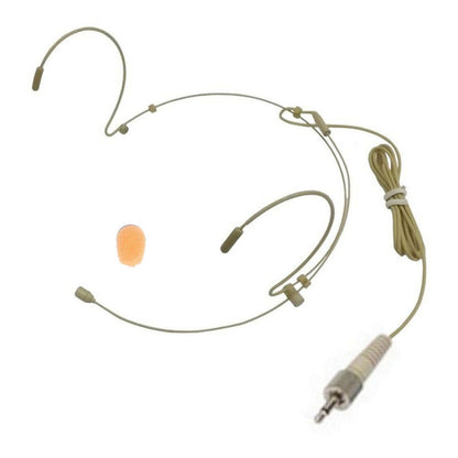 Microfone Sem Fio Headset Cor Da Pele Kt3a + Mão Ksr Pro Uhf Cor De Pele