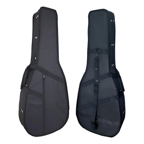 Soft Case Para Violão Folk Sonata Luxo Com Bolso Ka01  Preto