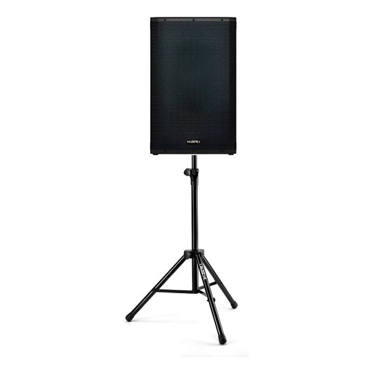 Caixa De Som Ativa 15 Poleg 1000w Ksr K1 + Tripe Ksr Compact Preto