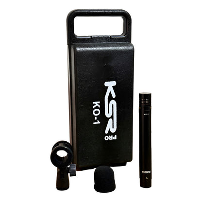 Microfones Prato Over Acustico Condensador Cardioide Ksr Ko1 Preto