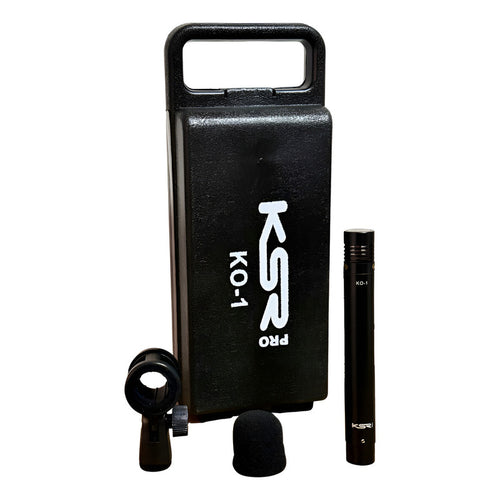Microfones Prato Over Acustico Condensador Cardioide Ksr Ko1 Preto