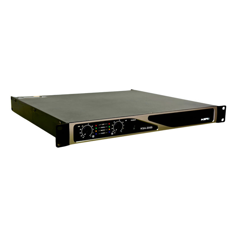 Amplificador Potencia Profissional 2000w Rms Ksr Pro Ksa2000 Preto 2000 W 220v
