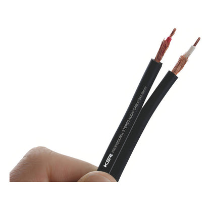 Cabo Fio Phillips De Audio Estereo C/ Malha 2x0,20mm Ksr P20
