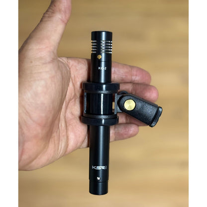 Microfone Prato Over Acustico Condensador Cardioide Ksr Ko2 Preto