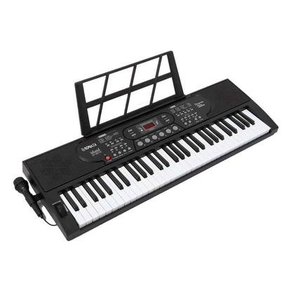 Teclado Musical Estudante Iniciante 61 Teclas Sonata Sk6000 127/220v Preto