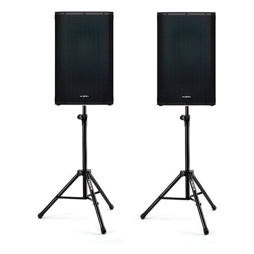 2 Caixa Ativa 15 K1 1000w Ksr  Bluetooth + Tripe  Preto 127/220v