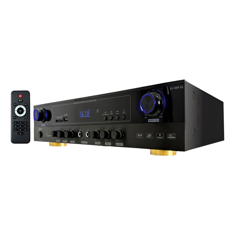 Amplificador Receiver home Som Ambiente 600w ksr Pro VR-3000