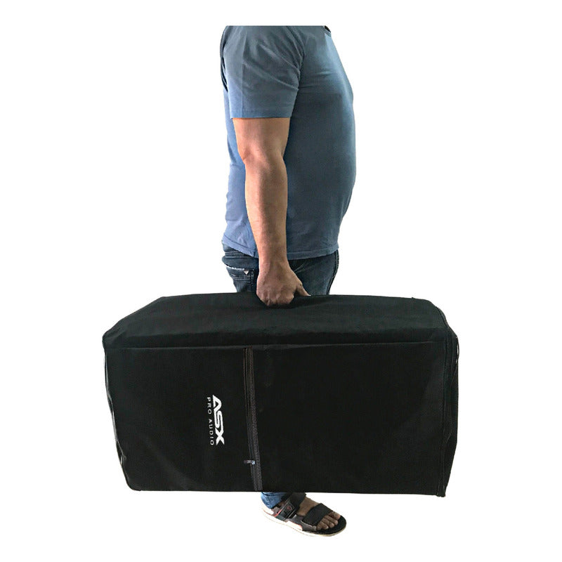 Capa Bag Caixa Ativa Asx S1200, Ksr Pro K812, K912 12  Pol. Preto