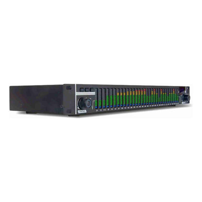 Equalizador Digital Dsp Analizador Espectro Ksr Mu31 Compact Preto - 110v