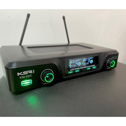 Microfone Gooseneck Sem Fio Reunião Pulpito Ksr Km2c 96 Cns Preto