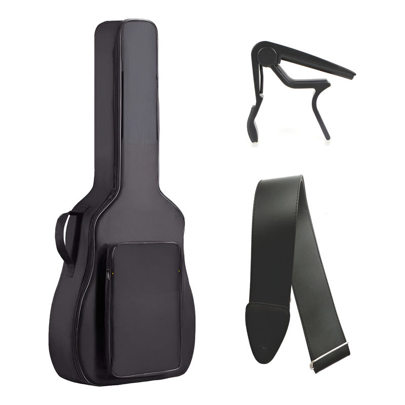 Capa Violao Sonata Bag Acolchoado Impermeavel Ka6 + Preto