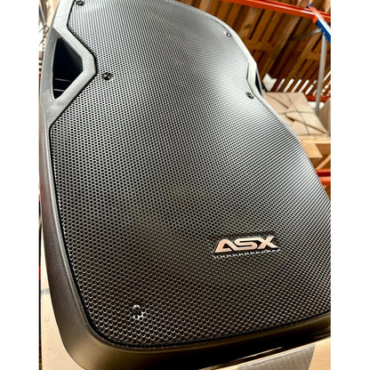 Caixa Ativa 15 Polegadas Profissional 500w Rms Asx S1500 Usb Preto 127/220v