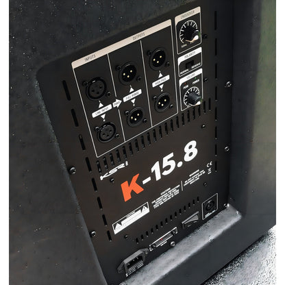 Sub Ativo 15 Ksr Pro 800w Rms K-15.8a Woofer Jbl Limiter + Cor Preto