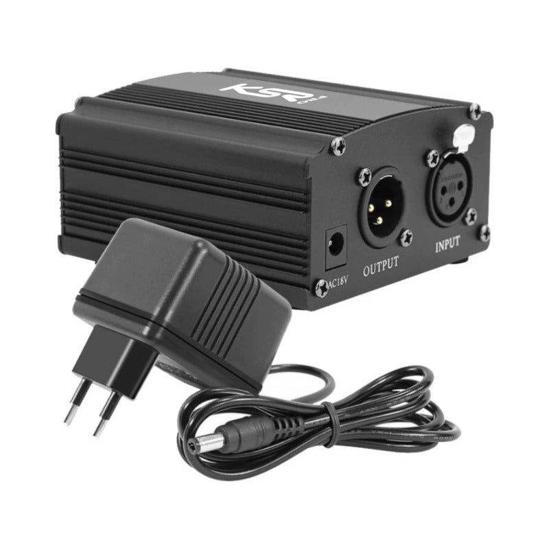 Phantom Power Ksr Pro Fantom 48v + Fonte - 220v 220v